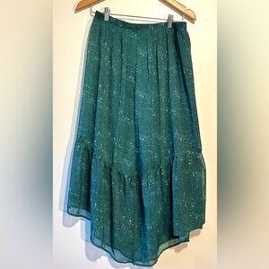 American Eagle Sz L Green Skirt